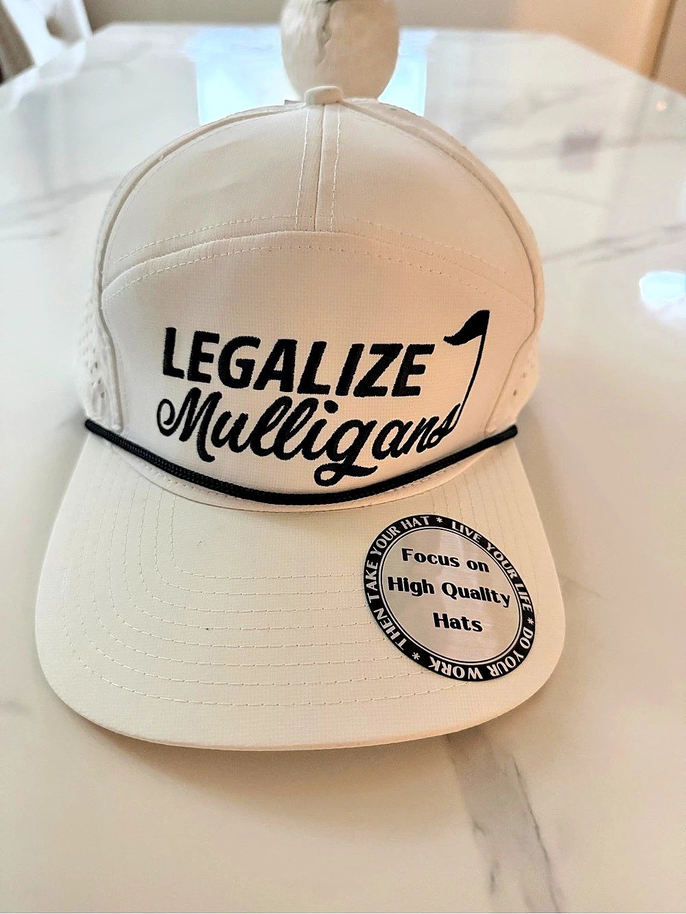 Goorin Bros. Trucker Hat White Like New